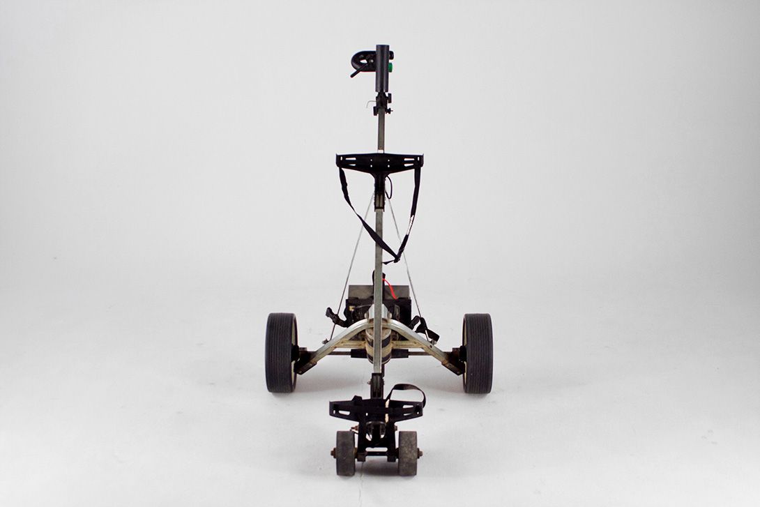 Foto Golf Bag Stand with Wheels