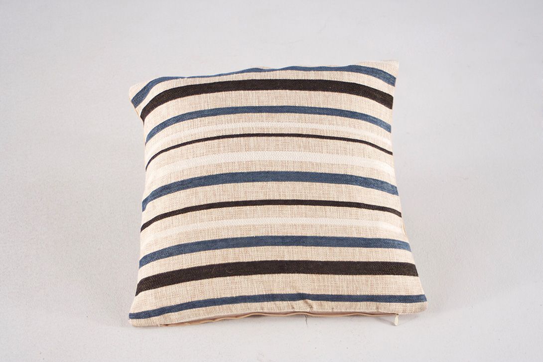 Foto Pillow Stripes Blue 45 x 45