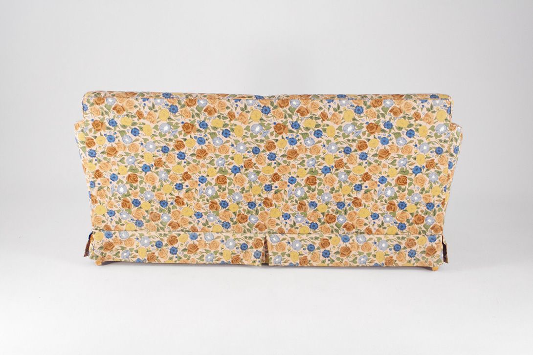 Foto Romantic Floral Print Two-Seater Sofa b:152 Scotland 1960