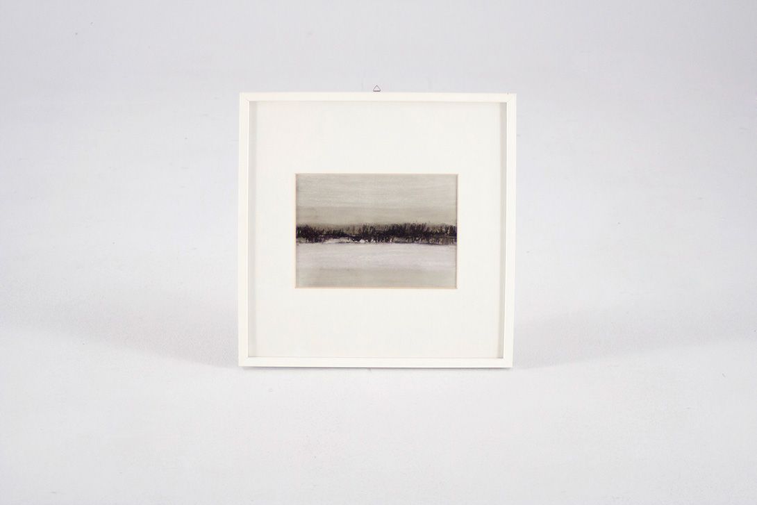 Foto Winter Taiga, Ink Drawing 1955 h32x32 16C1