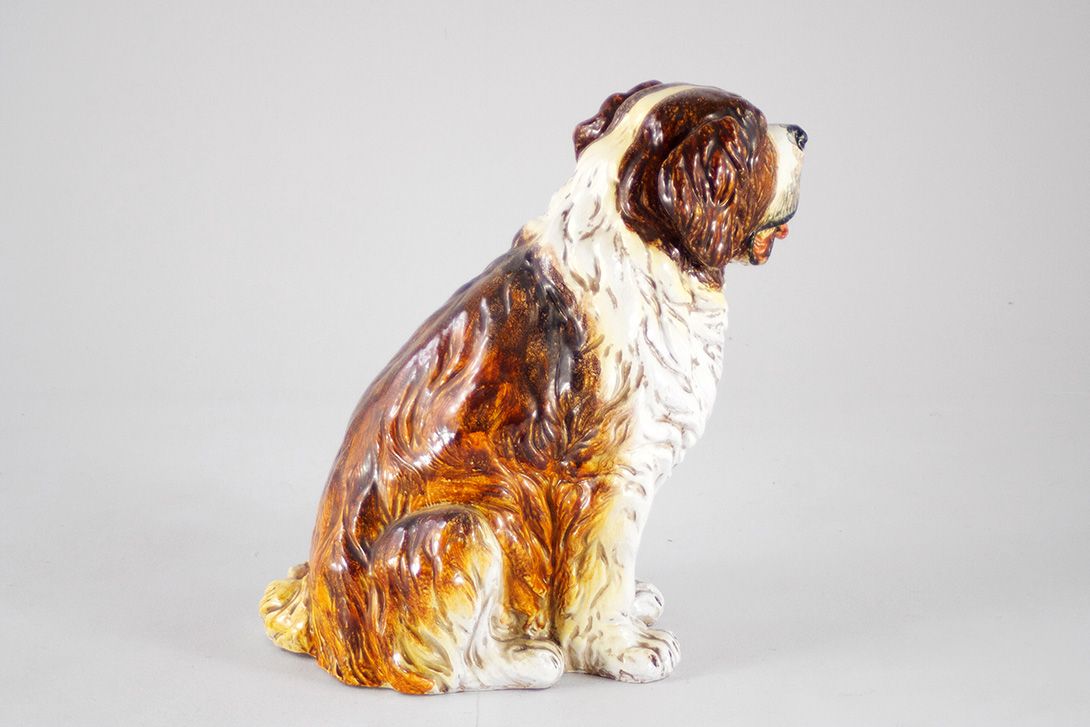 Foto Big Saint Bernand Dog Figurine  h60x55x35