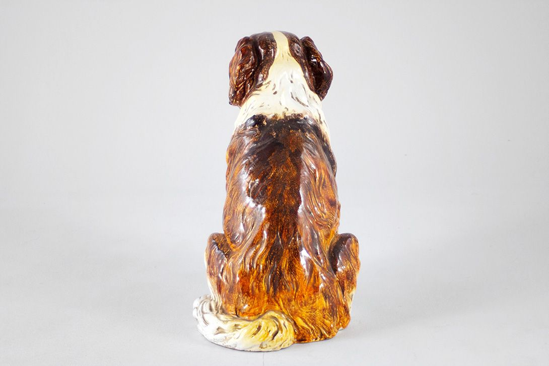 Foto Big Saint Bernand Dog Figurine  h60x55x35