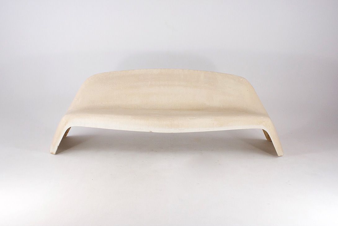 Foto Classic Wilkhahn Outdoor Bench 1952 h77x242x70