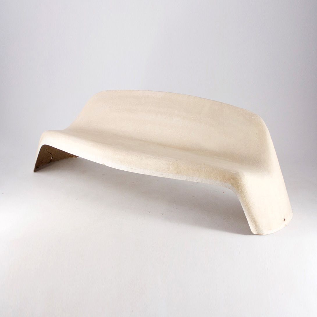 Foto Classic Wilkhahn Outdoor Bench 1952 h77x242x70