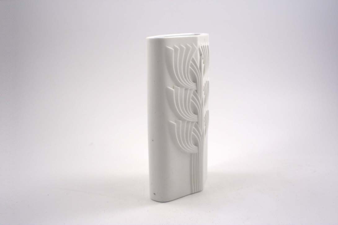 Foto Porcelain Table Vase White Sweden 1975