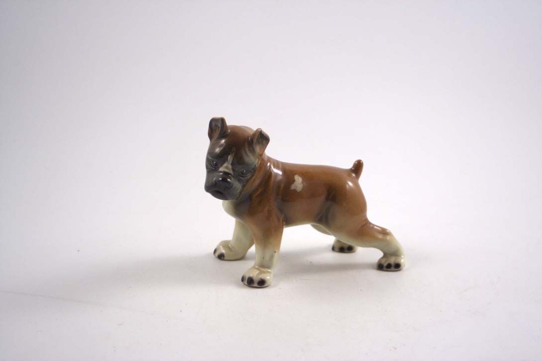 Foto Dog Puppy Figurine h12 Germany 1937