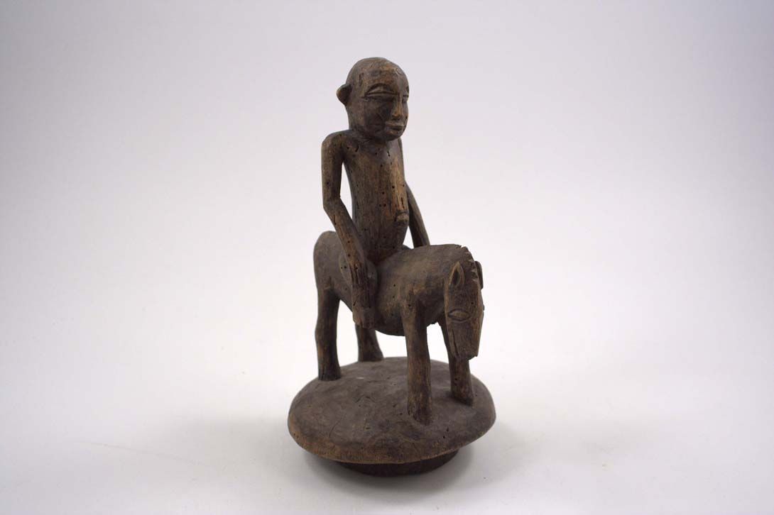 Foto African Sculpture / Riging Horseman