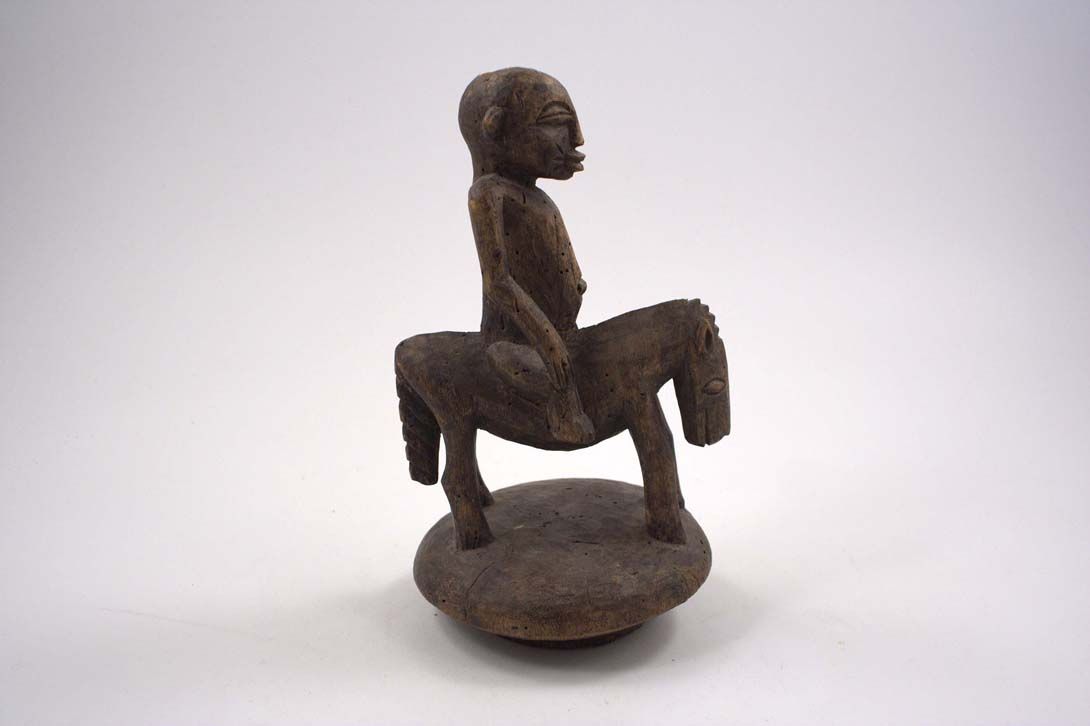 Foto African Sculpture / Riging Horseman