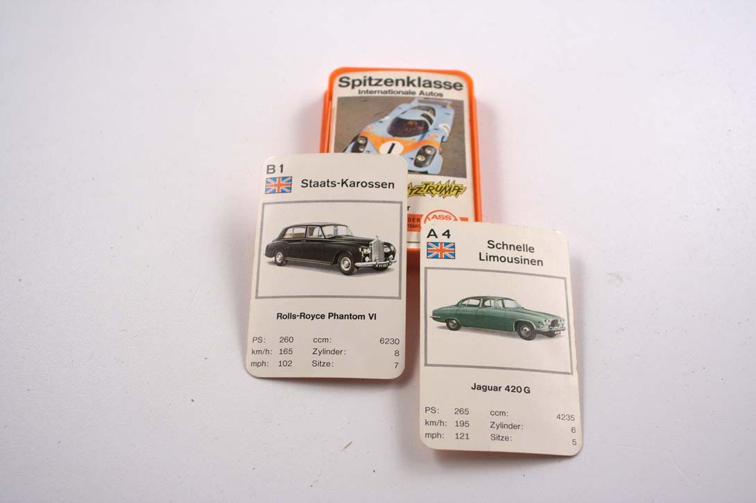 Foto Playing Cards Cars