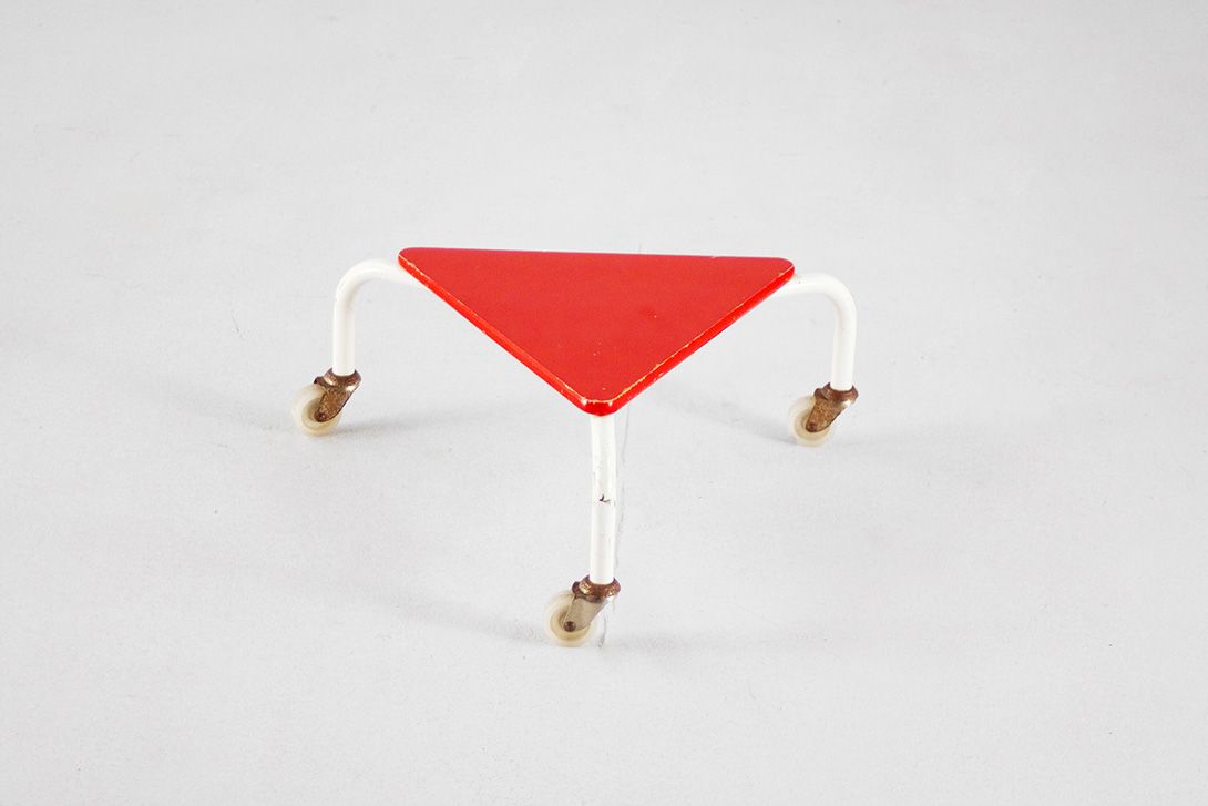 Foto Small Flower Table on Wheels h16x35x40