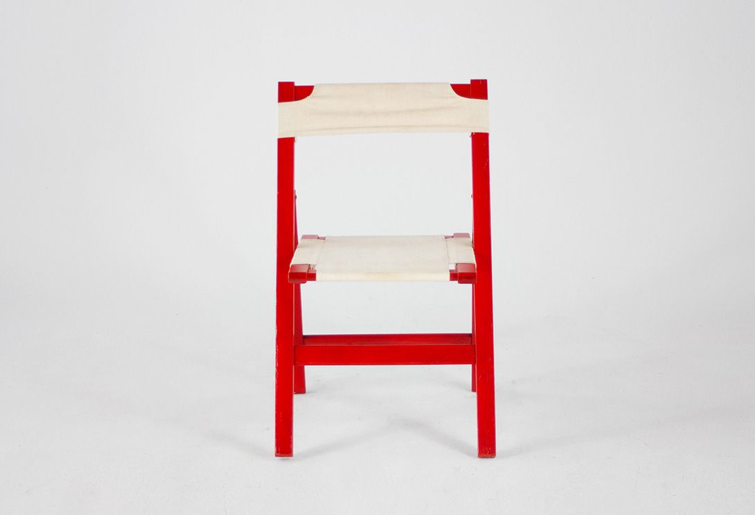Foto Red Folding Chair