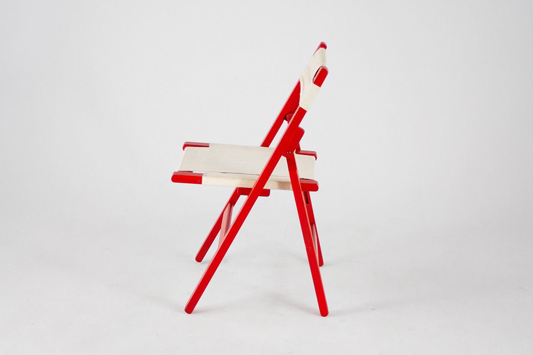 Foto Red Folding Chair