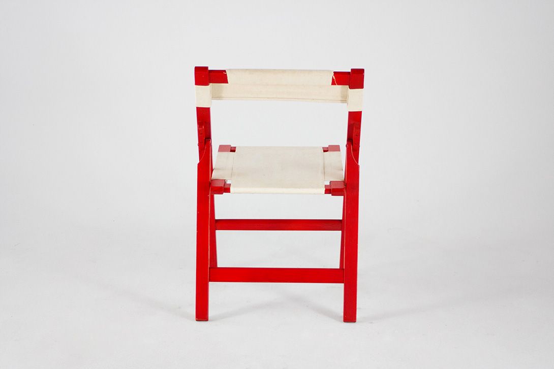 Foto Red Folding Chair