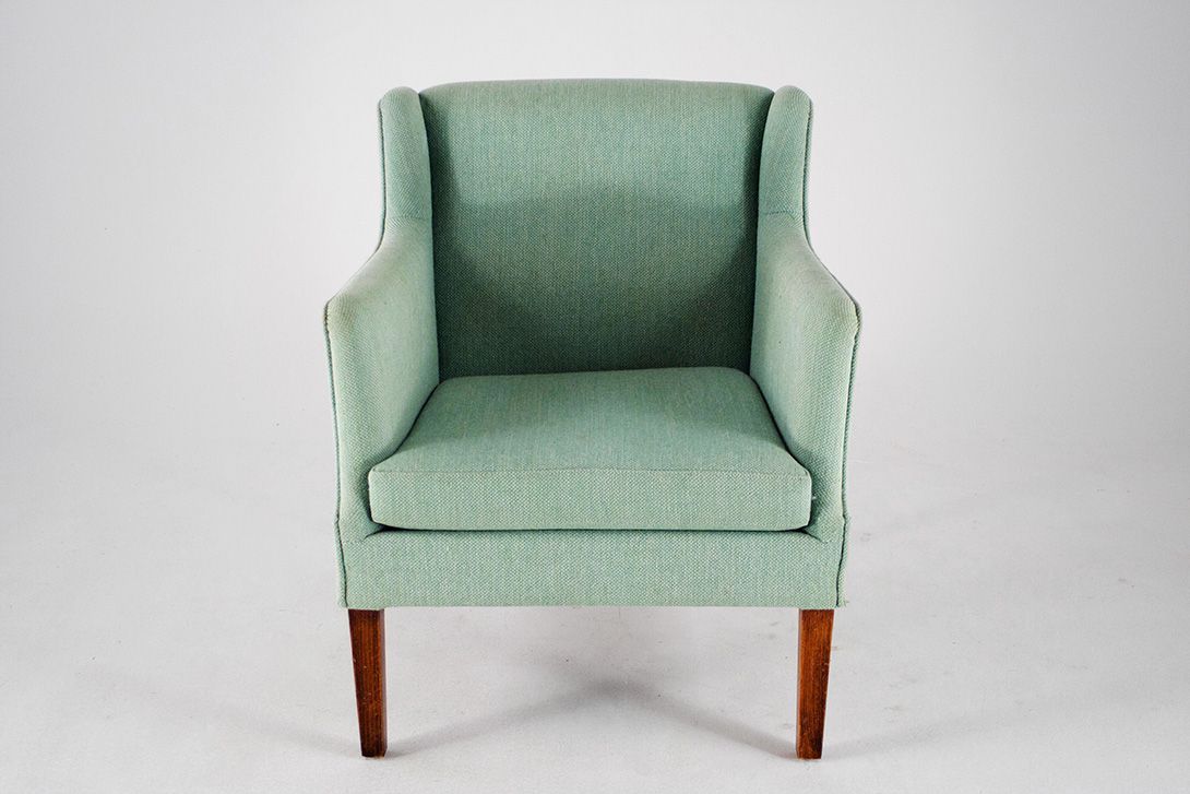 Foto Mint Green English Armchair 1963