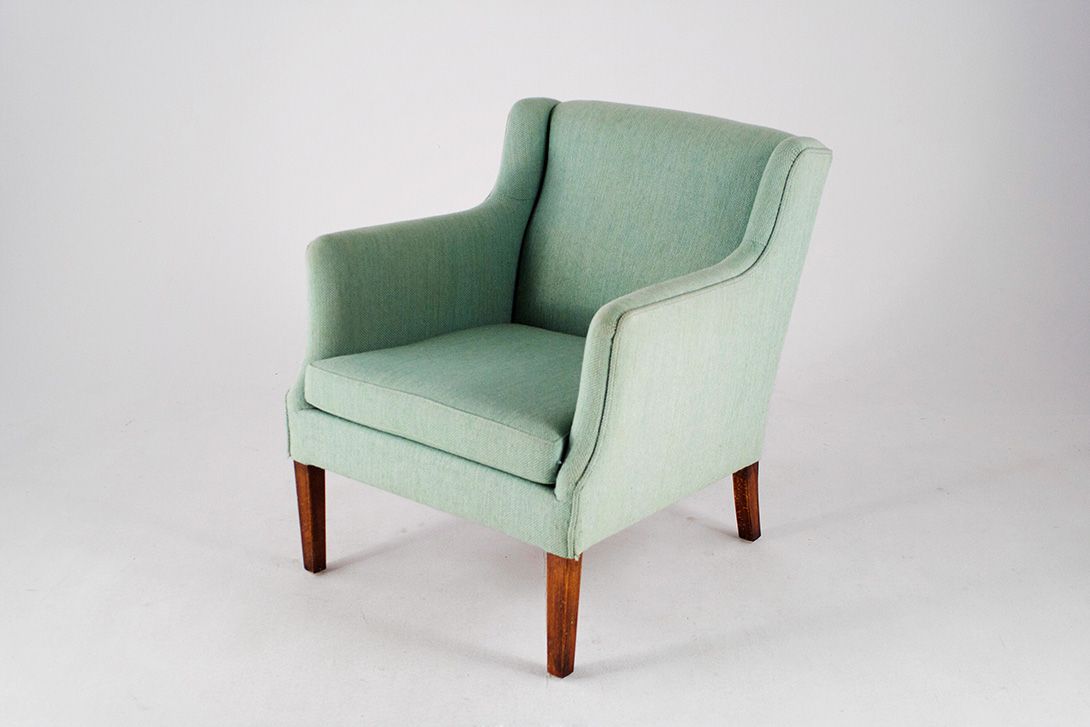 Foto Mint Green English Armchair 1963