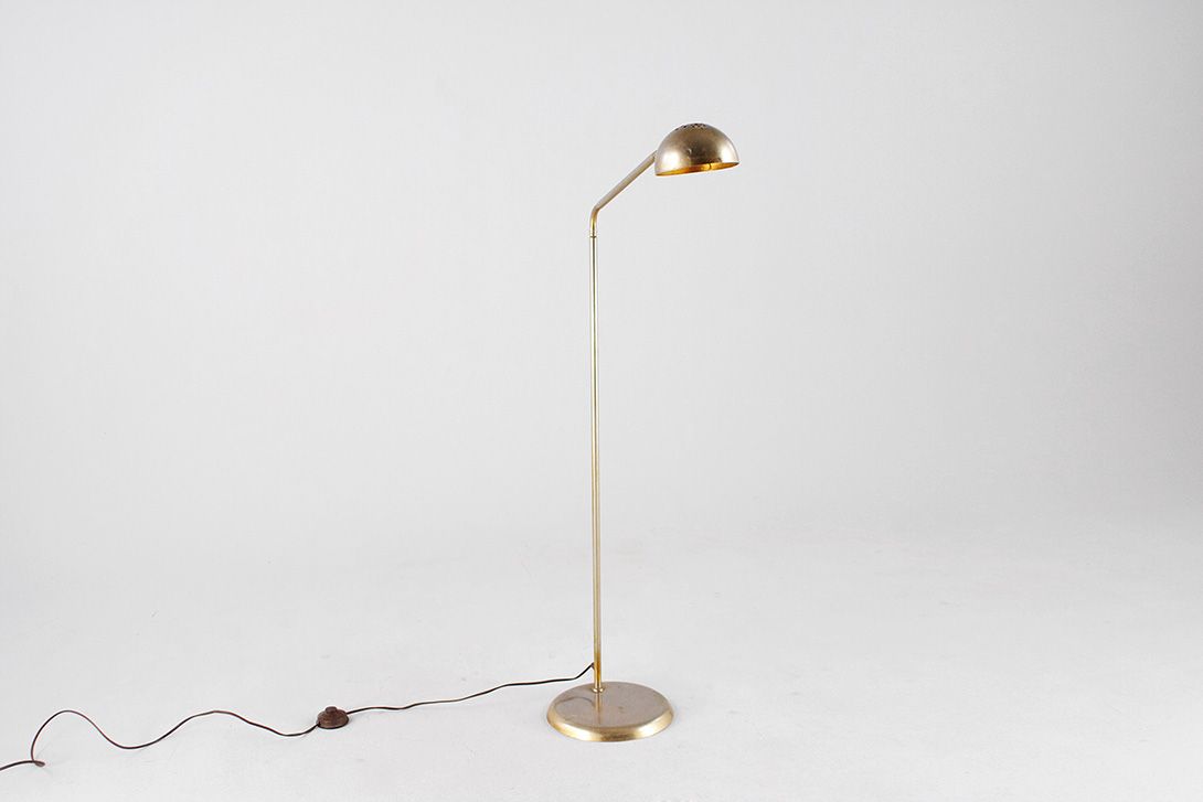 Foto Pair of Metal Floor Lamps Chrome h115