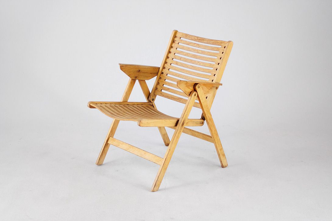 Foto Niko Kralj Wood Folding Chair Bright