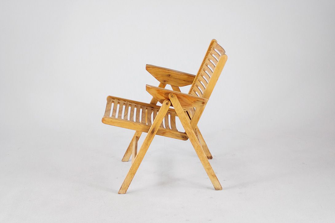 Foto Niko Kralj Wood Folding Chair Bright