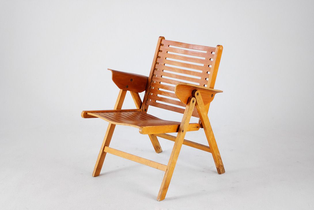 Foto Niko Kralj Wood Folding Chair Dark