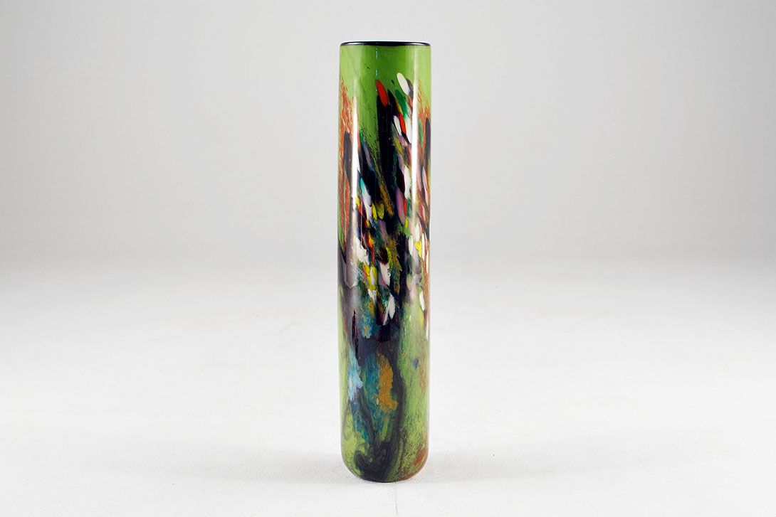 Foto Tall Murano Floor Vase, Psychedelic h62