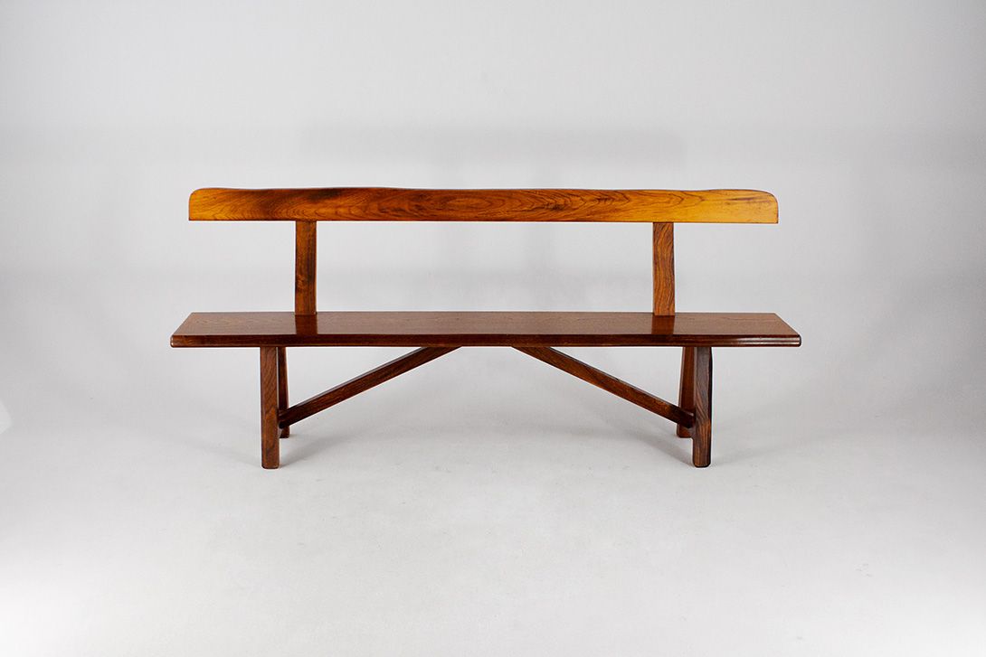Foto Olavi Hanninen Bench with Backrest *