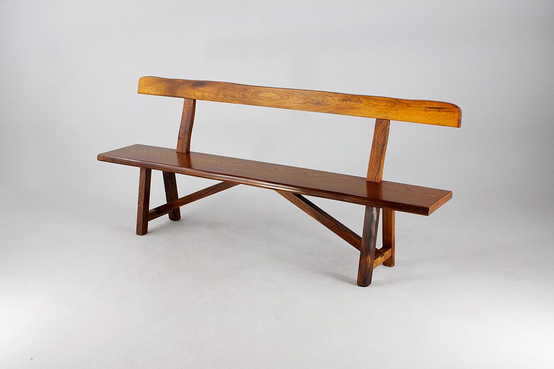 Foto Olavi Hanninen Bench with Backrest *