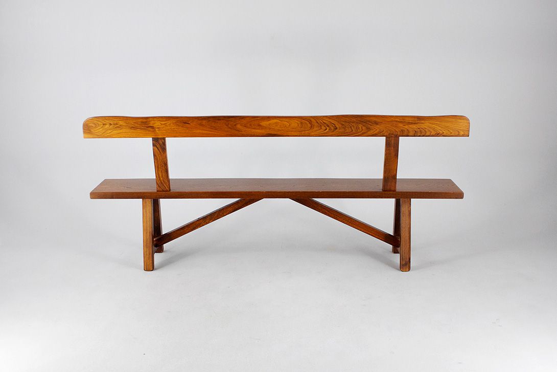 Foto Olavi Hanninen Bench with Backrest *