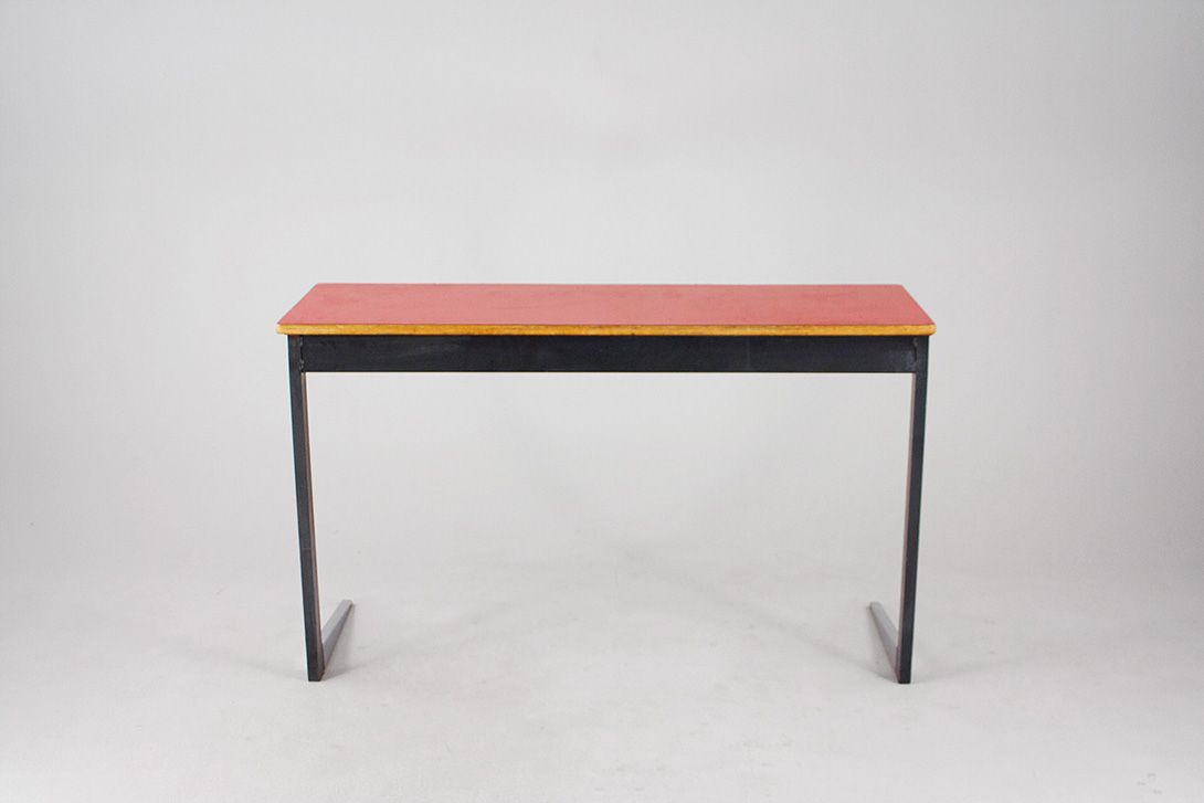 Foto Nelson Narrow Red Desk h76x130x50