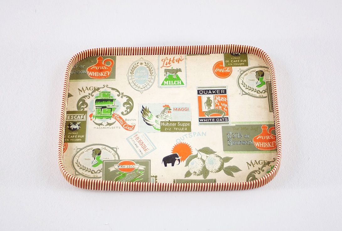 Foto Kitchen Tray, Classic Groceries Labels