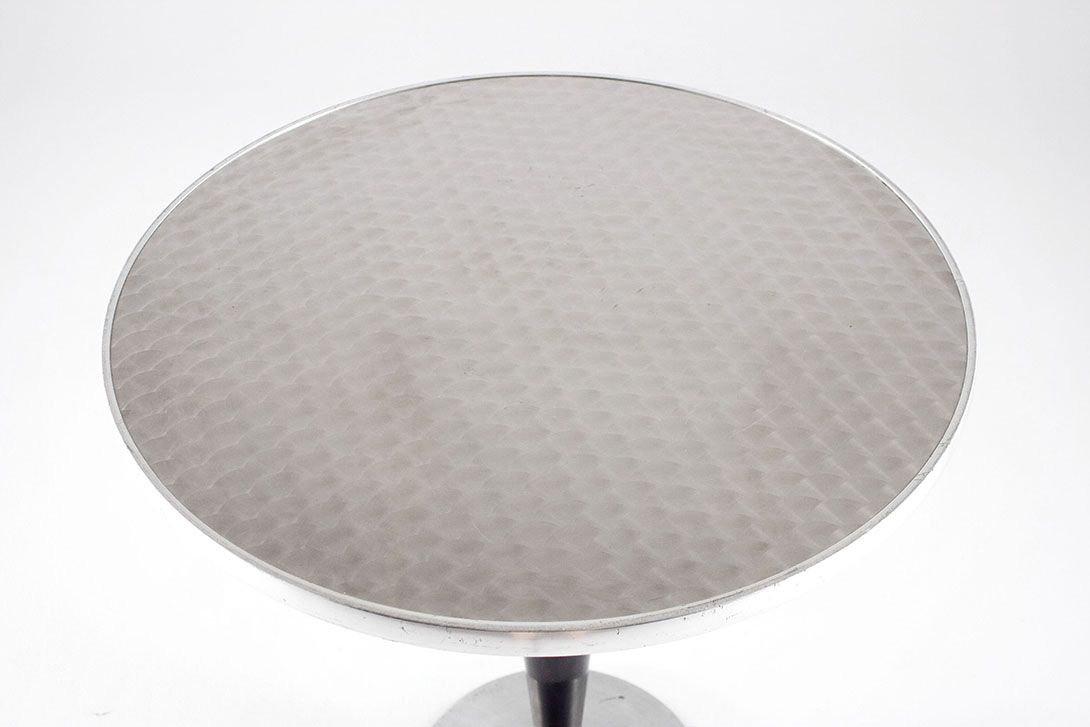 Foto Modular Bistro Table with Chrome Table Top ø70cm Germany 1956