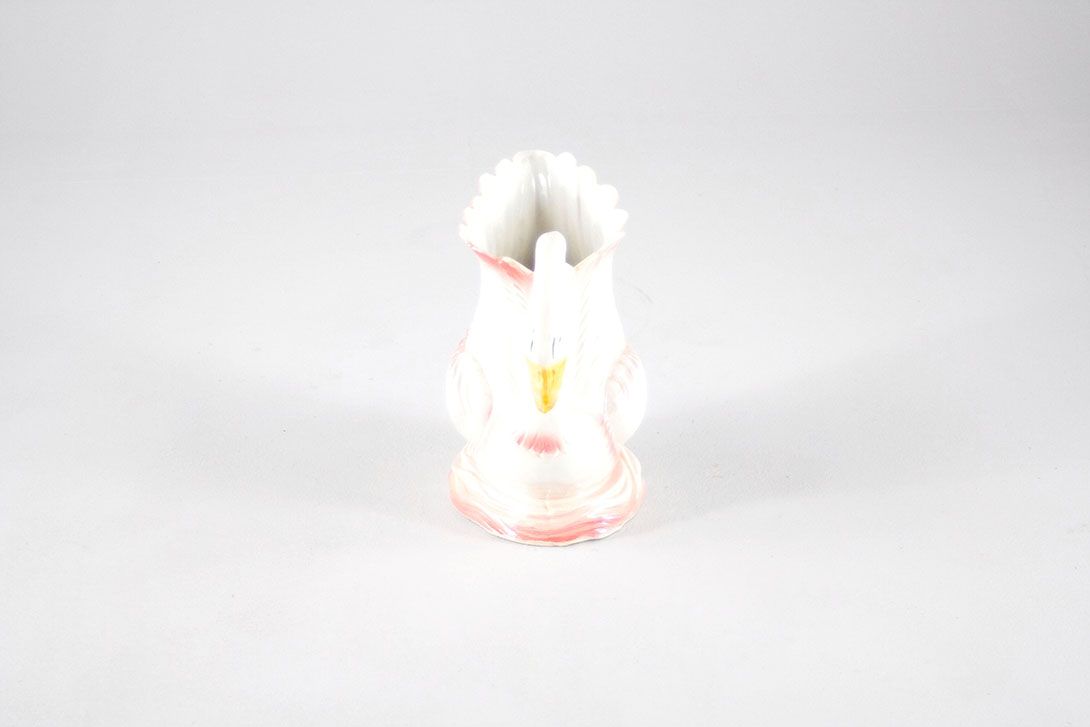 Foto Porcelain Swan Vase h32x40x19