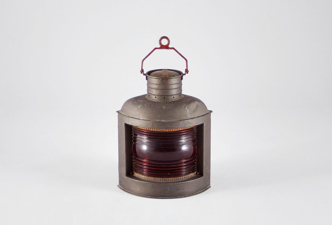 Foto Antique Nautic Metal Lantern h64