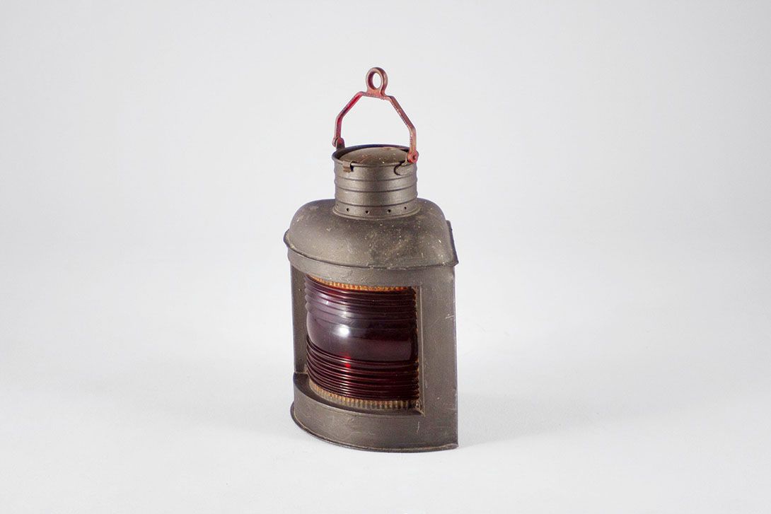 Foto Antique Nautic Metal Lantern h64