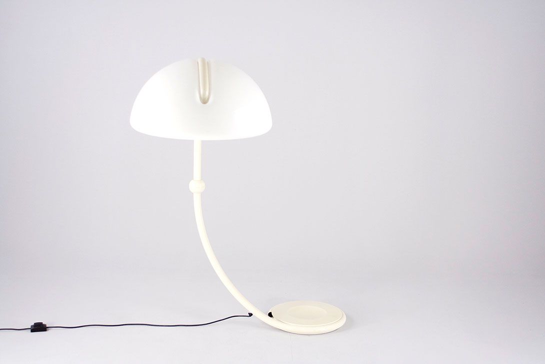 Foto Martinelli White Floor Lamp Serpente 2131 h123 A1