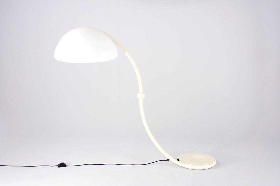 Foto Martinelli White Floor Lamp Serpente 2131 h123 A1