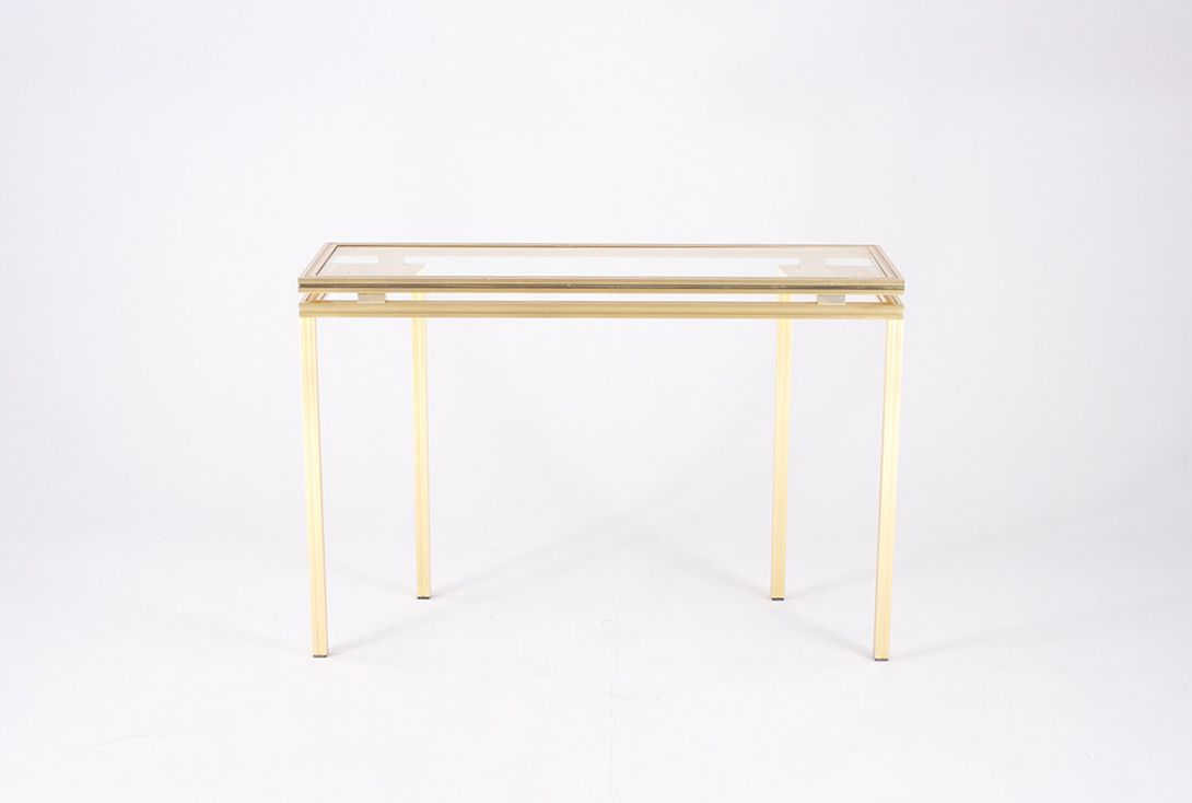 Foto Pierre Vandel Paris Console with Mirror h75x110x35