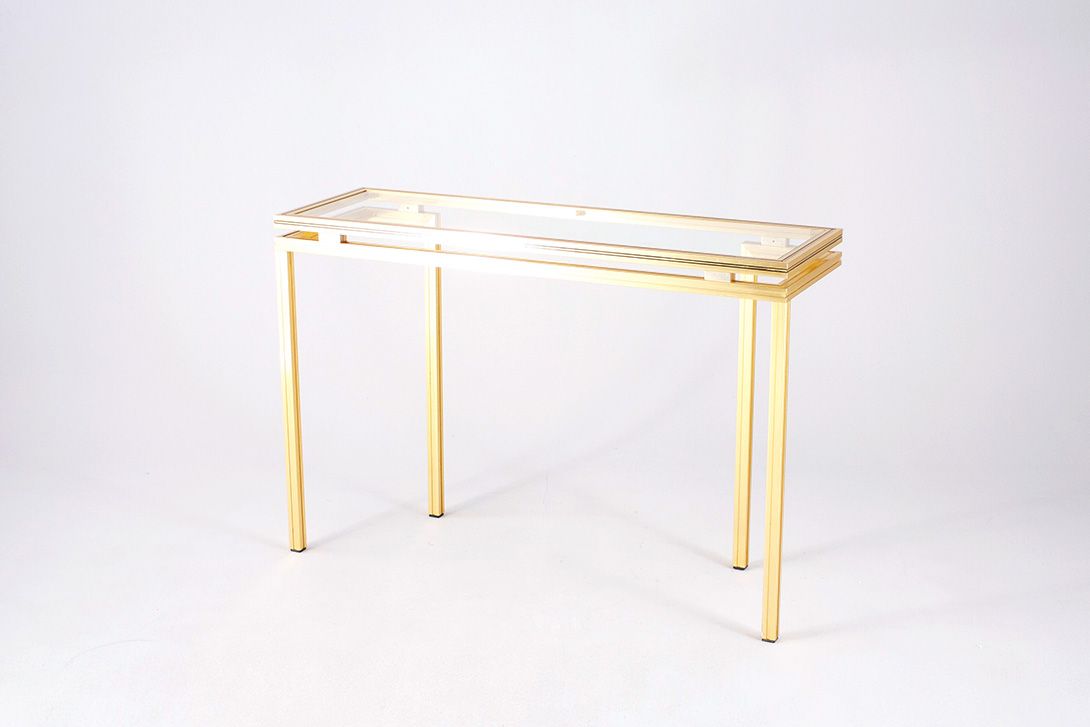 Foto Pierre Vandel Paris Console with Mirror h75x110x35