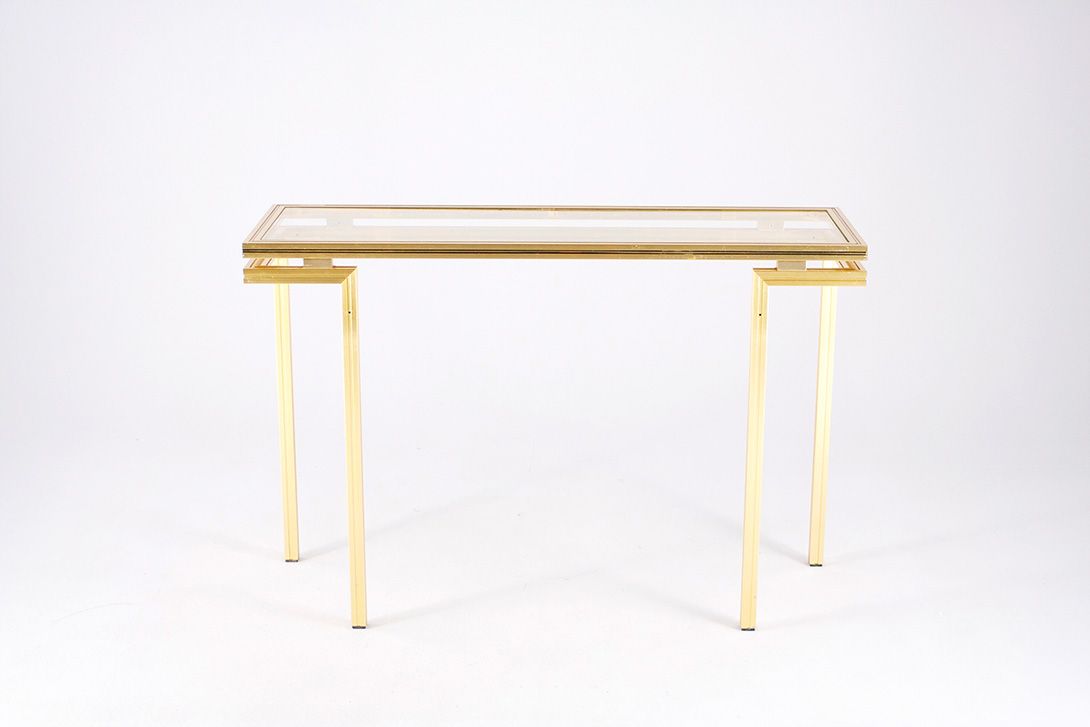 Foto Pierre Vandel Paris Console with Mirror h75x110x35