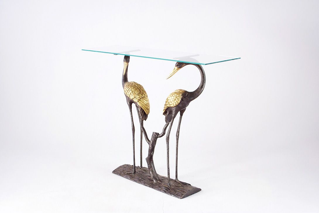 Foto Maison Charles Brass Flamingo Console h97x120x38