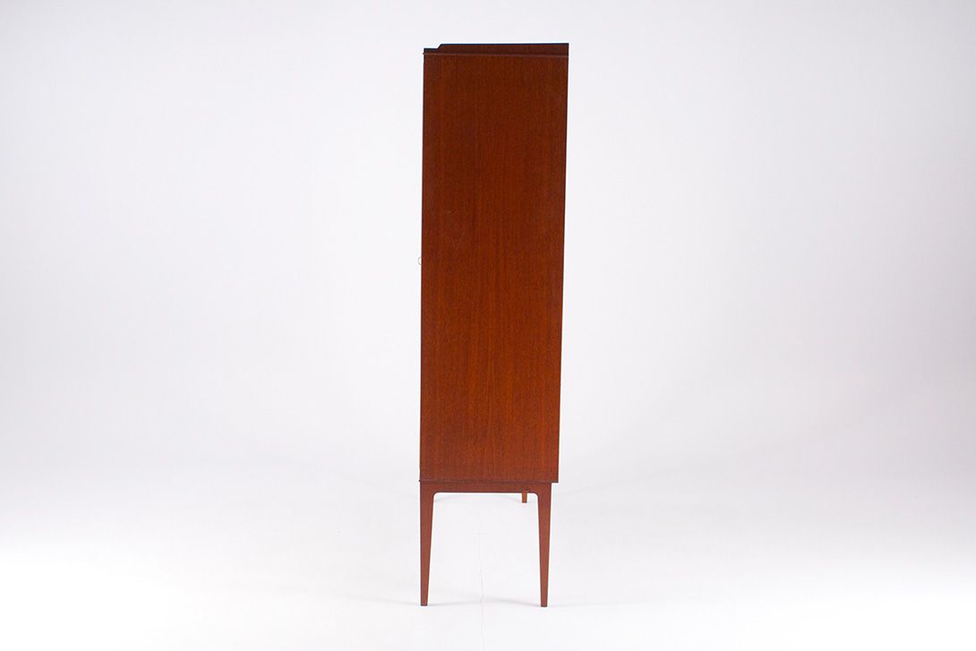Foto Cherry Wood Glass Cabinet Deutsche Werkstätten 1920 h170x115x42