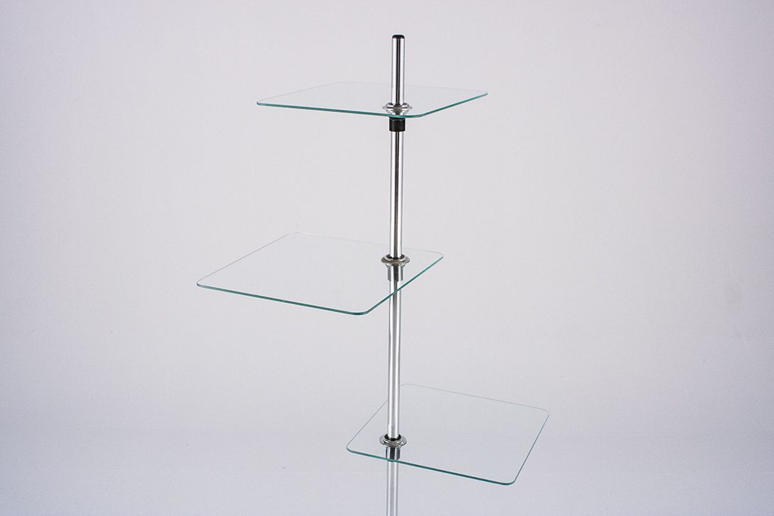 Foto Glass Plate Etagere h120x50
