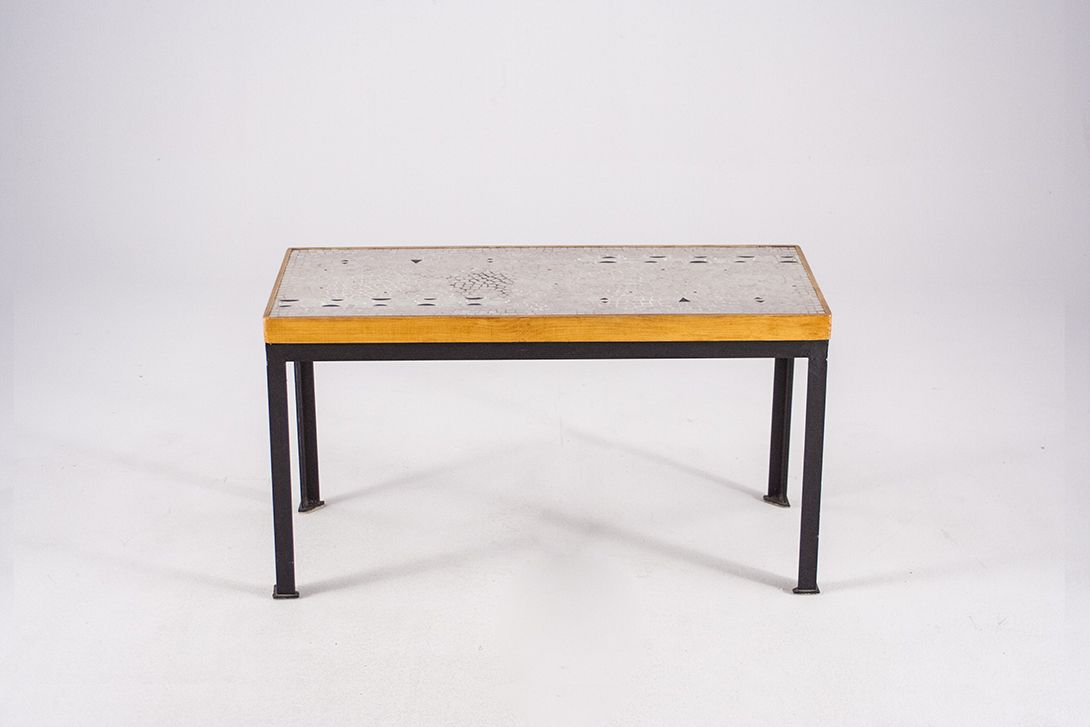 Foto Grey Mosaic Coffee Table h40x30x70