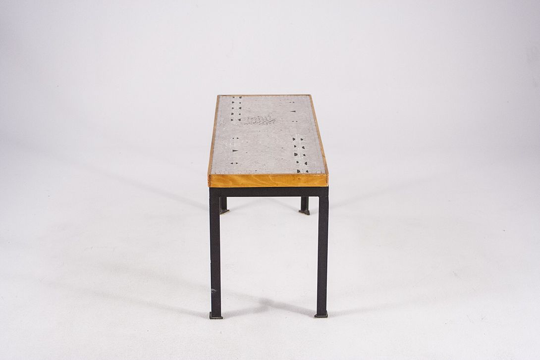 Foto Grey Mosaic Coffee Table h40x30x70