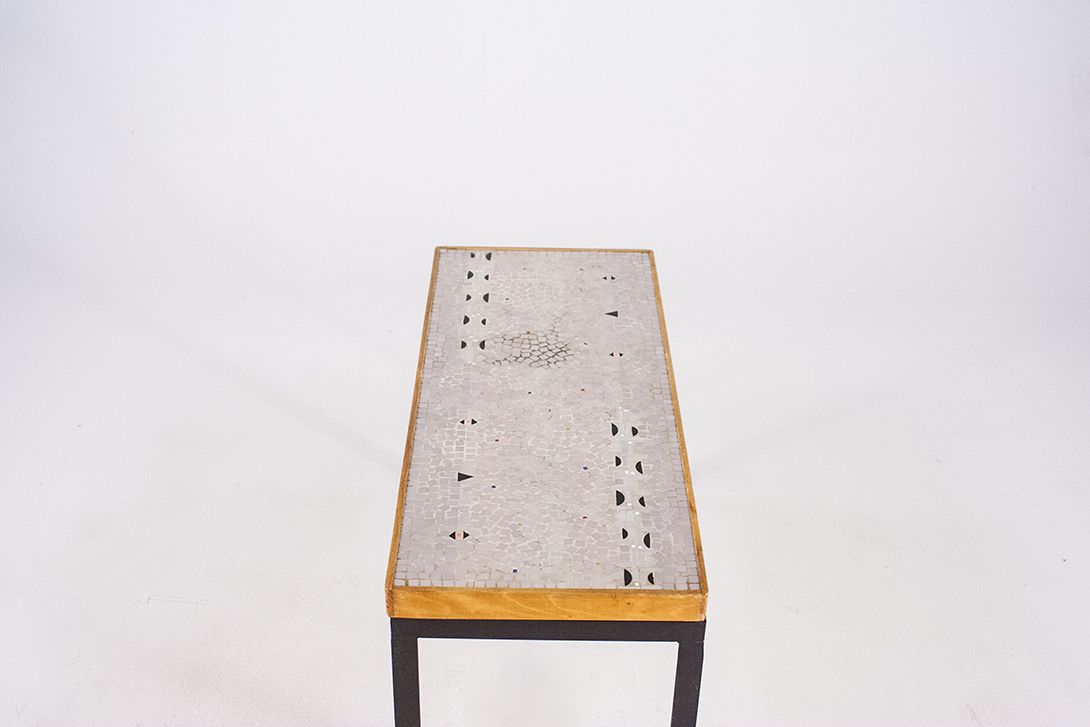 Foto Grey Mosaic Coffee Table h40x30x70