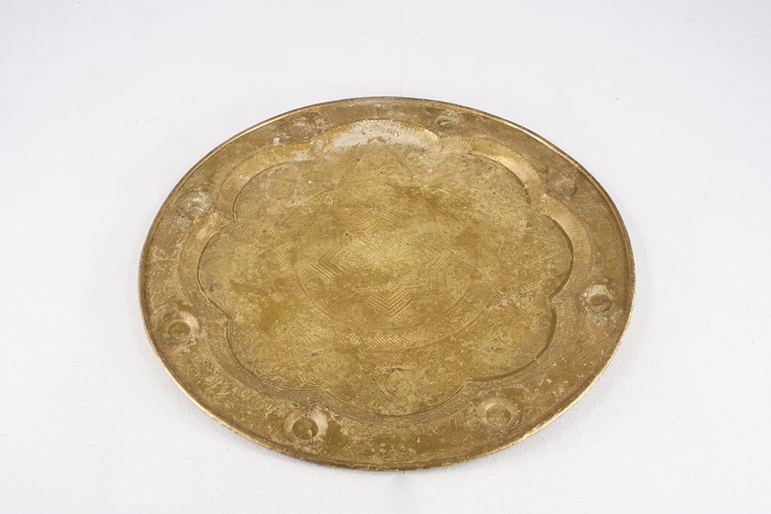 Foto Gold Oriental Tray / Table Top