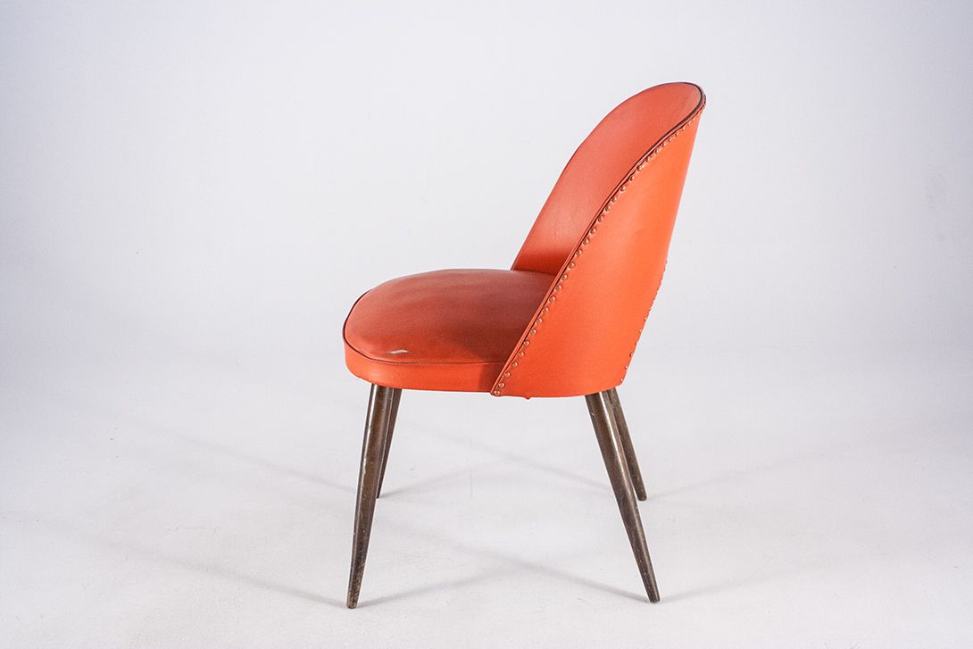 Foto Cocktail Chair Red Opal Thonet 1958