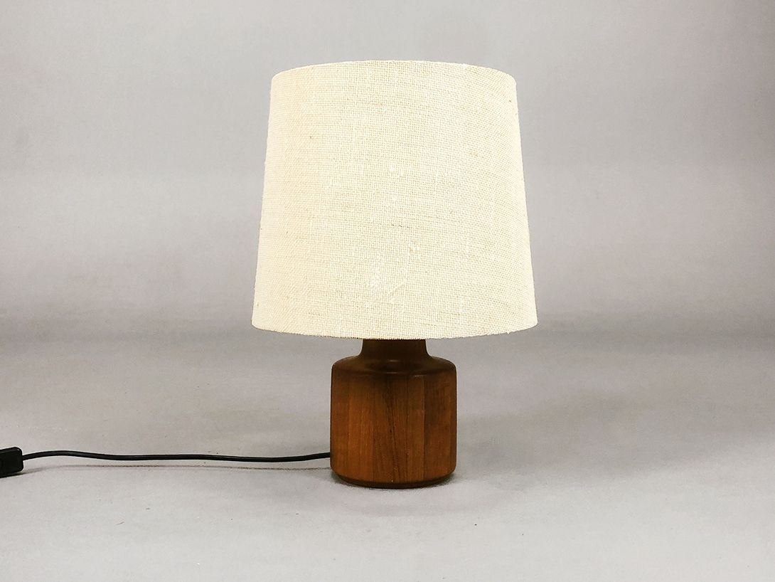 Foto Danish Teak Table Lamp 1960 h45