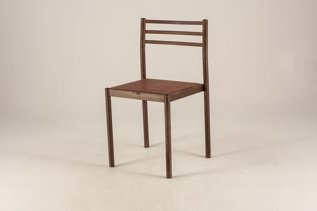 Foto Metal Wood Chair