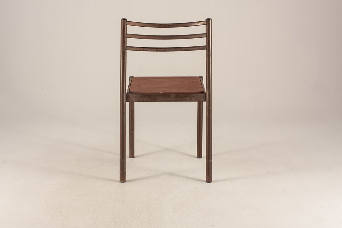 Foto Metal Wood Chair