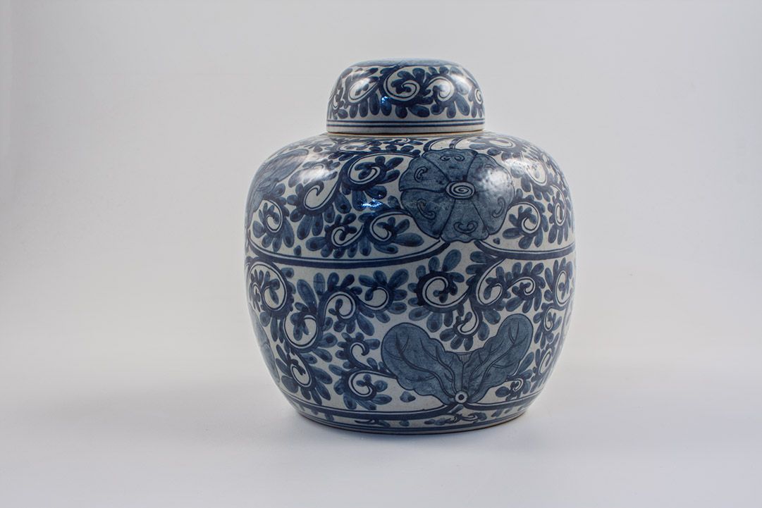 Foto Porcelain Tea Box China 1880